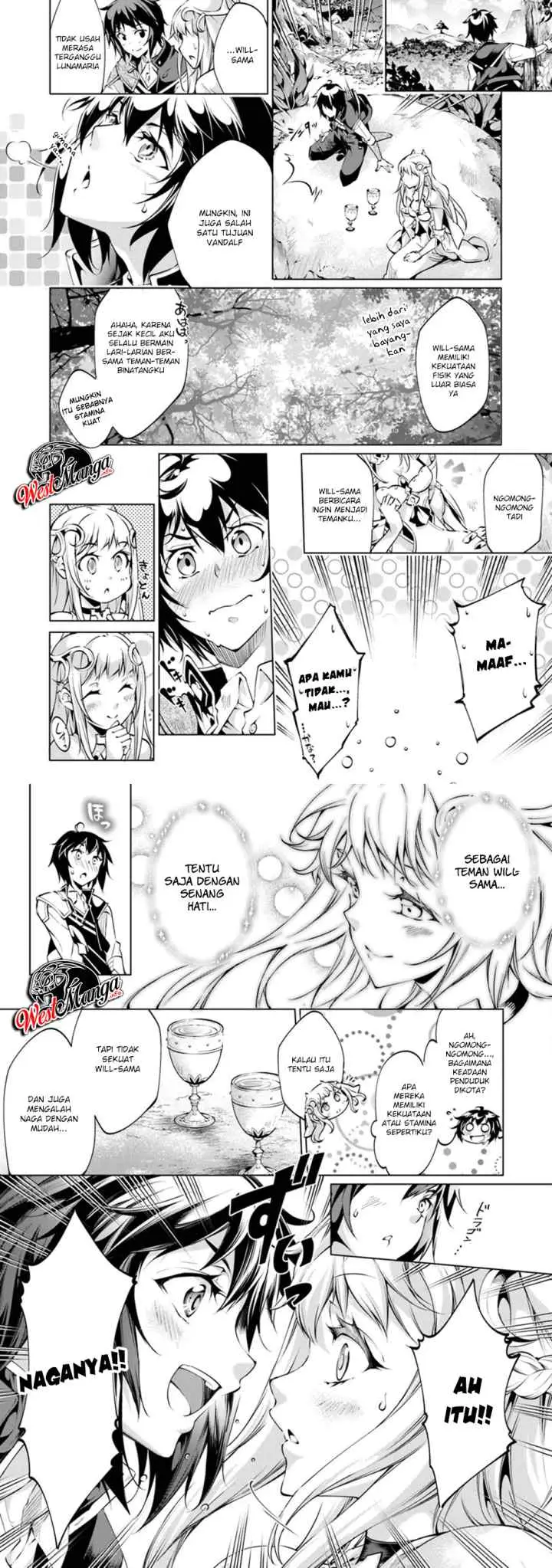 Kamigami ni Sodaterare Shimo no, Saikyou to Naru chapter 4.2 halaman 5