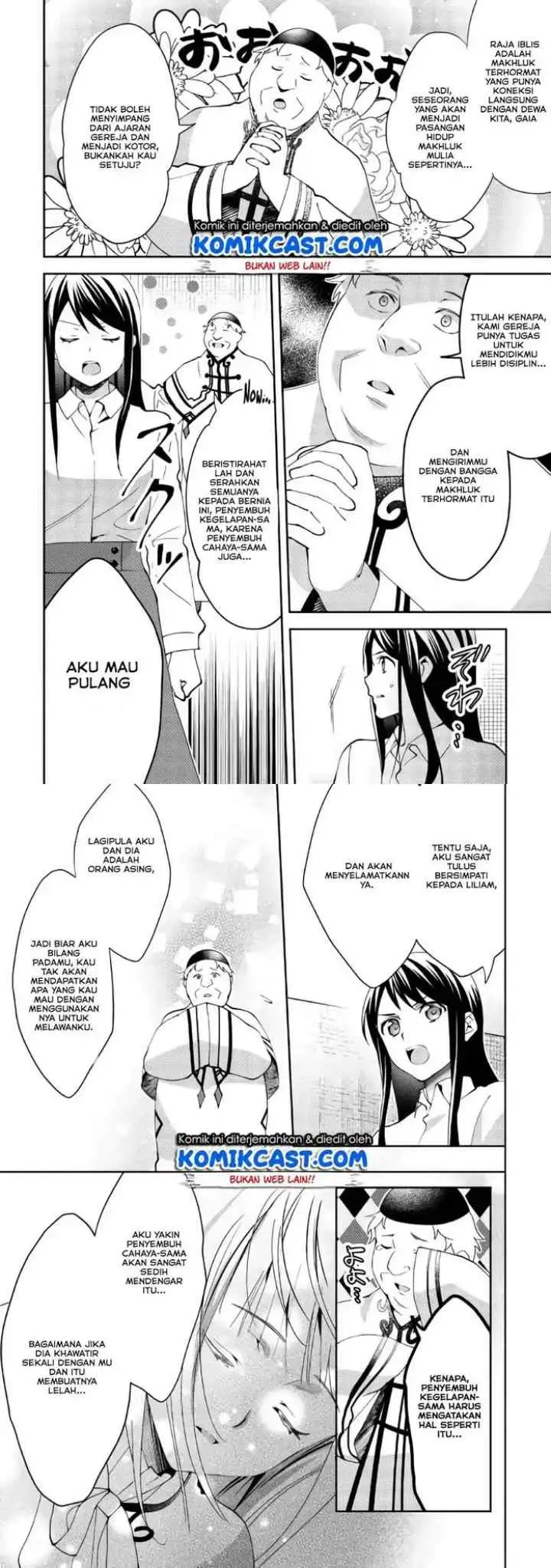 Isekai de ~Kuro no Iyashi Te~ tte Yobareteimasu chapter 39 halaman 6