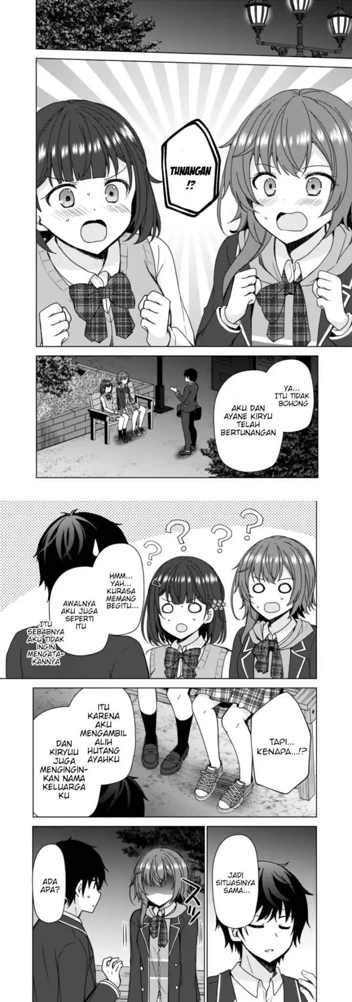Iinazuke ga Dekita to Omottara, Sono Iinazuke ga Gakkou de Yuumei na chapter 4 halaman 4