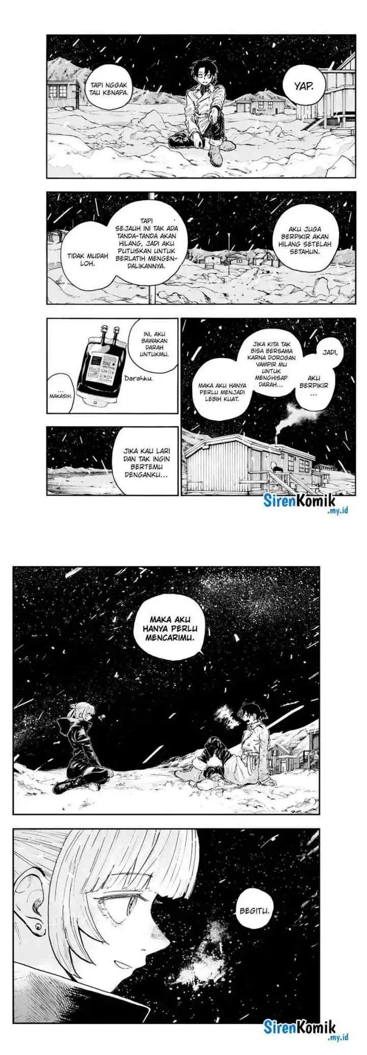 Yofukashi no Uta chapter 200 halaman 10
