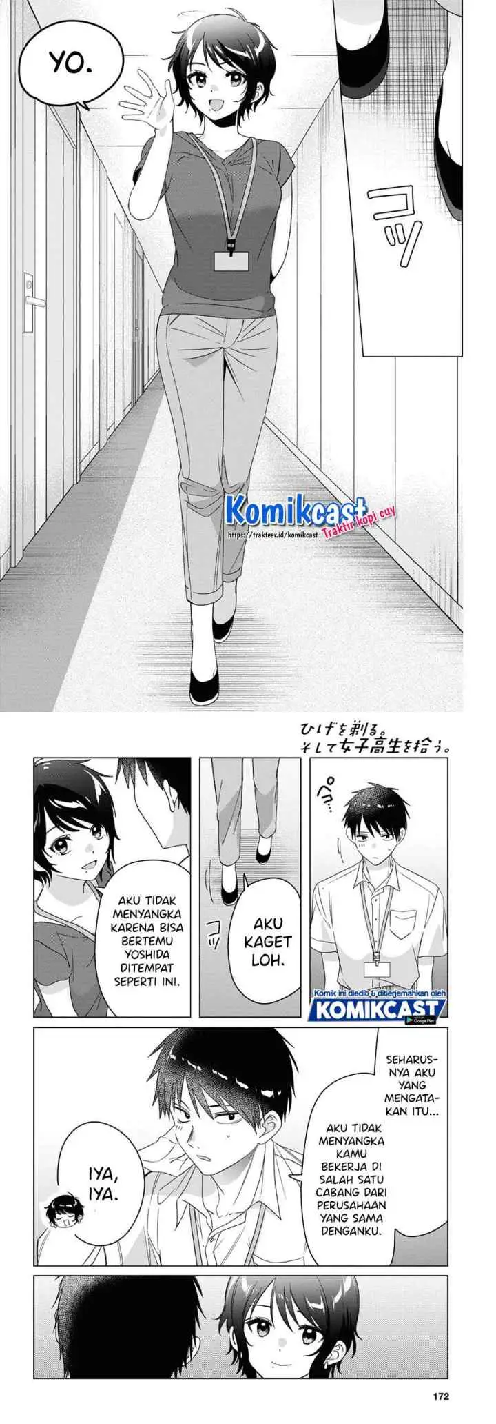 Hige Wo Soru. Soshite Joshikosei Wo Hirou chapter 28 halaman 12