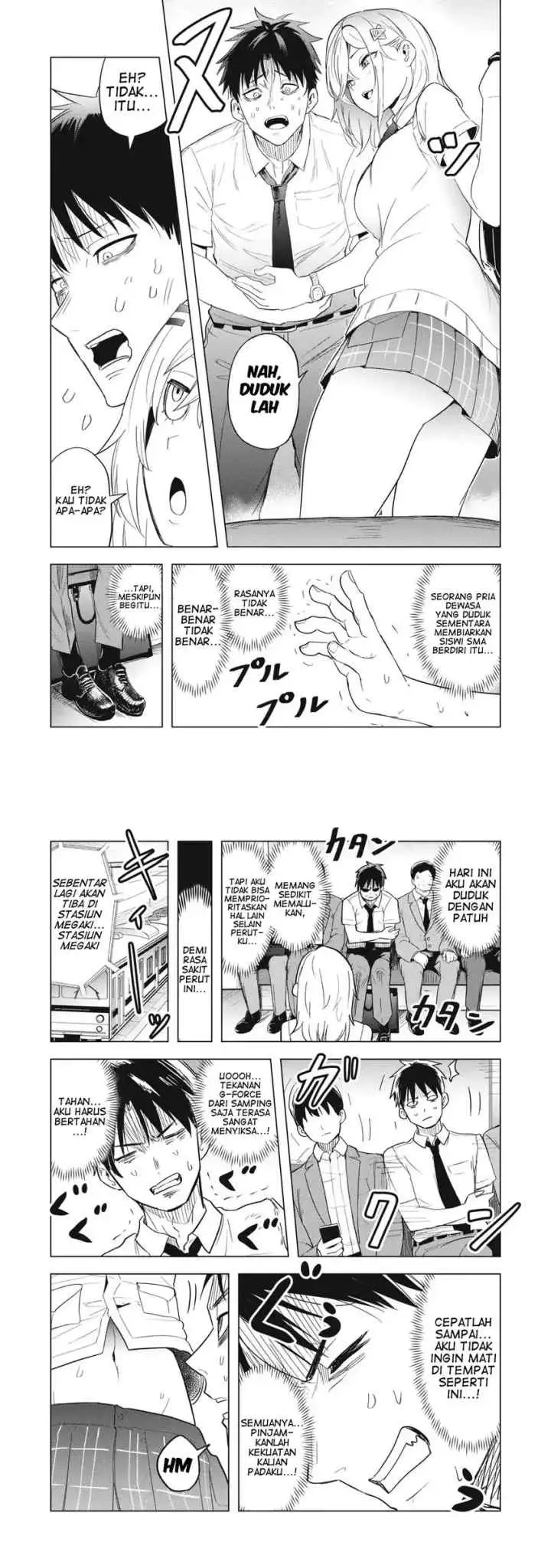 Asa no Tsuukin Densha de, Yatara to Hanashikakete Kuru Joshikousei chapter 5 halaman 8