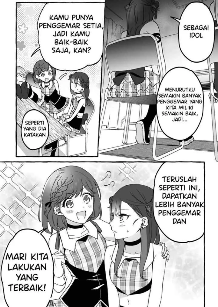 Damedol to Sekai ni Hitori Dake no Fan chapter 8 halaman 10