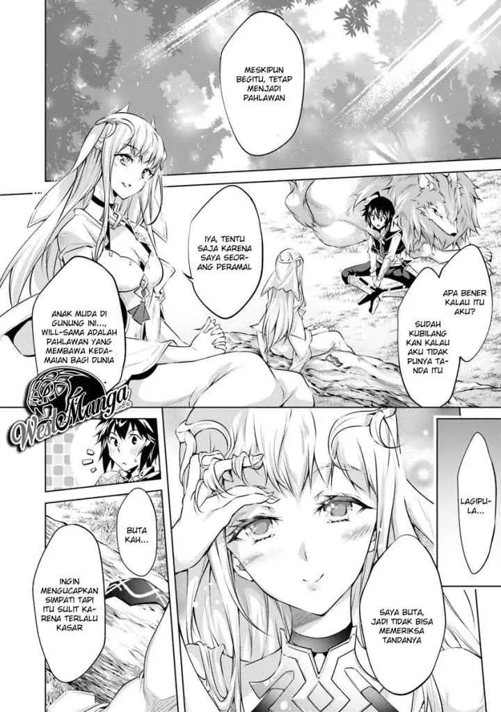 Kamigami ni Sodaterare Shimo no, Saikyou to Naru chapter 3.2 halaman 7