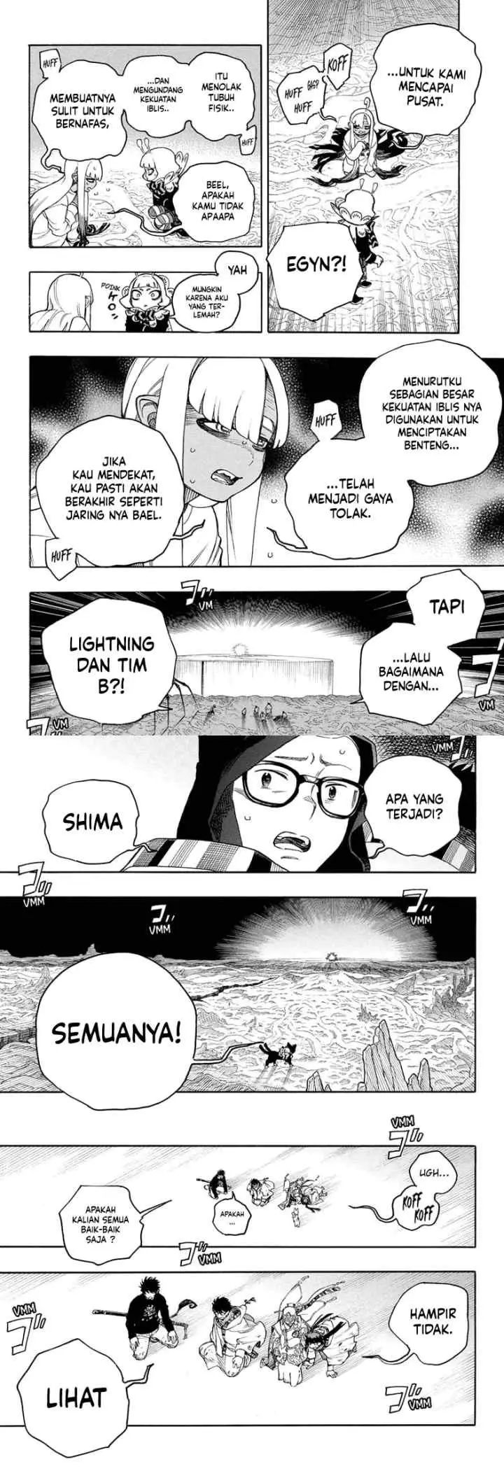 Ao No Exorcist chapter 166 halaman 7