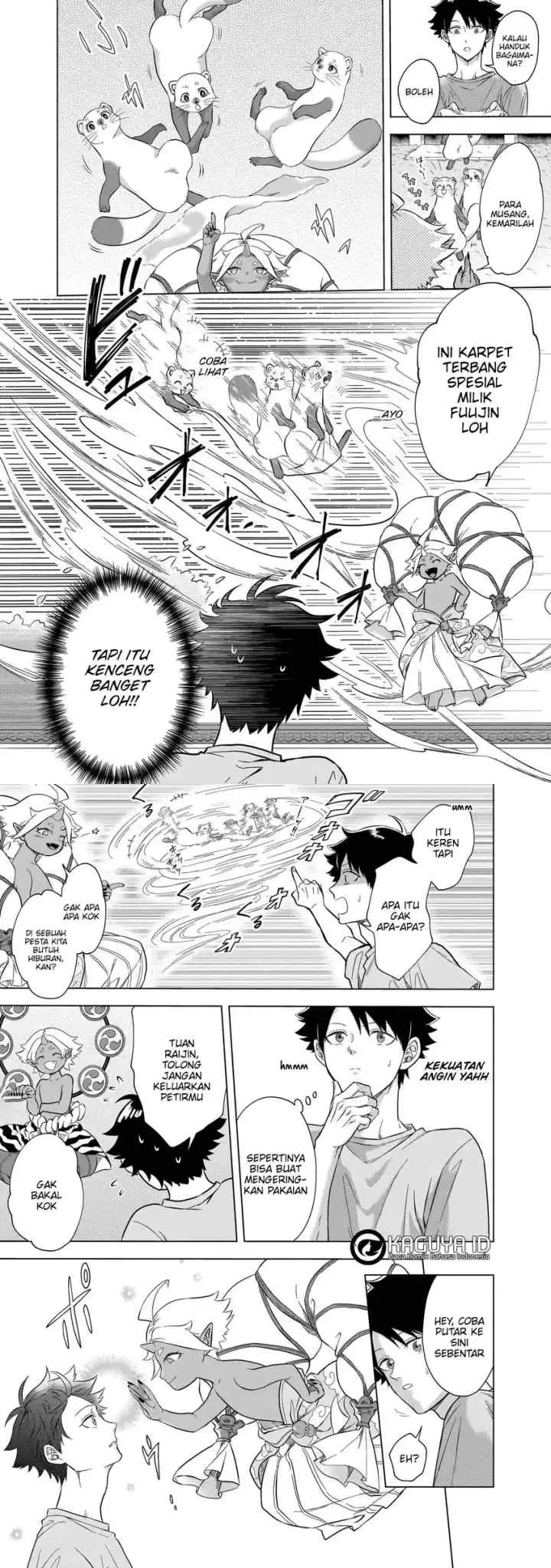 Kami no Niwatsuki Kusunoki-tei chapter 6 halaman 6
