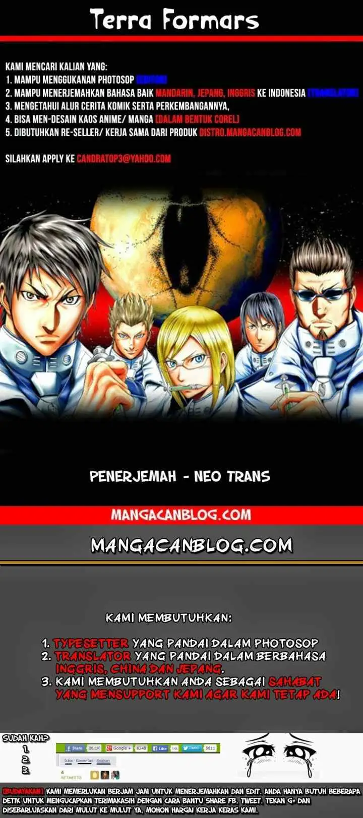 Terra Formars 2 chapter 21 halaman 12