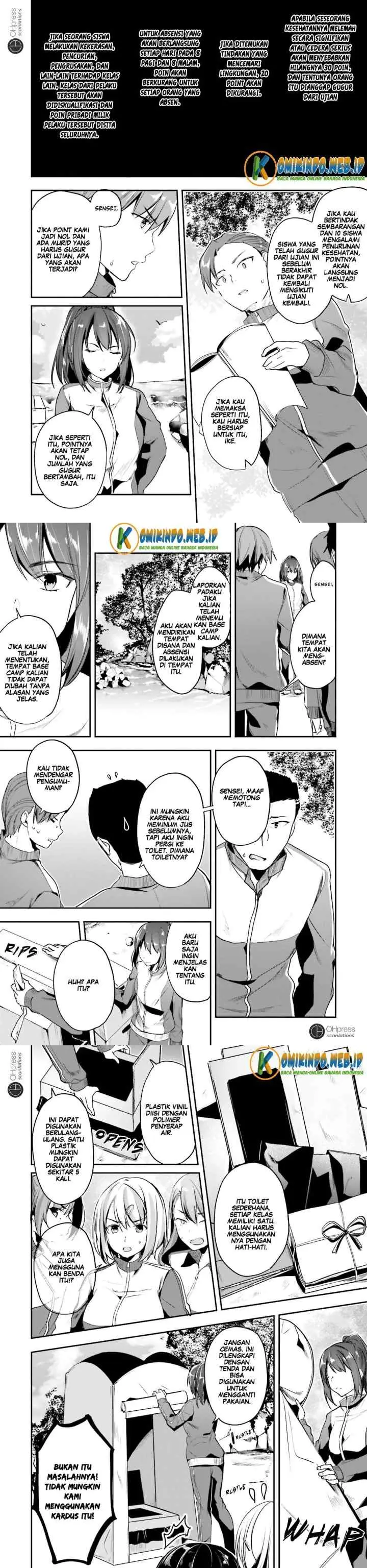 Youkoso Jitsuryoku Shijou Shugi no Kyoushitsu e chapter 16 halaman 12