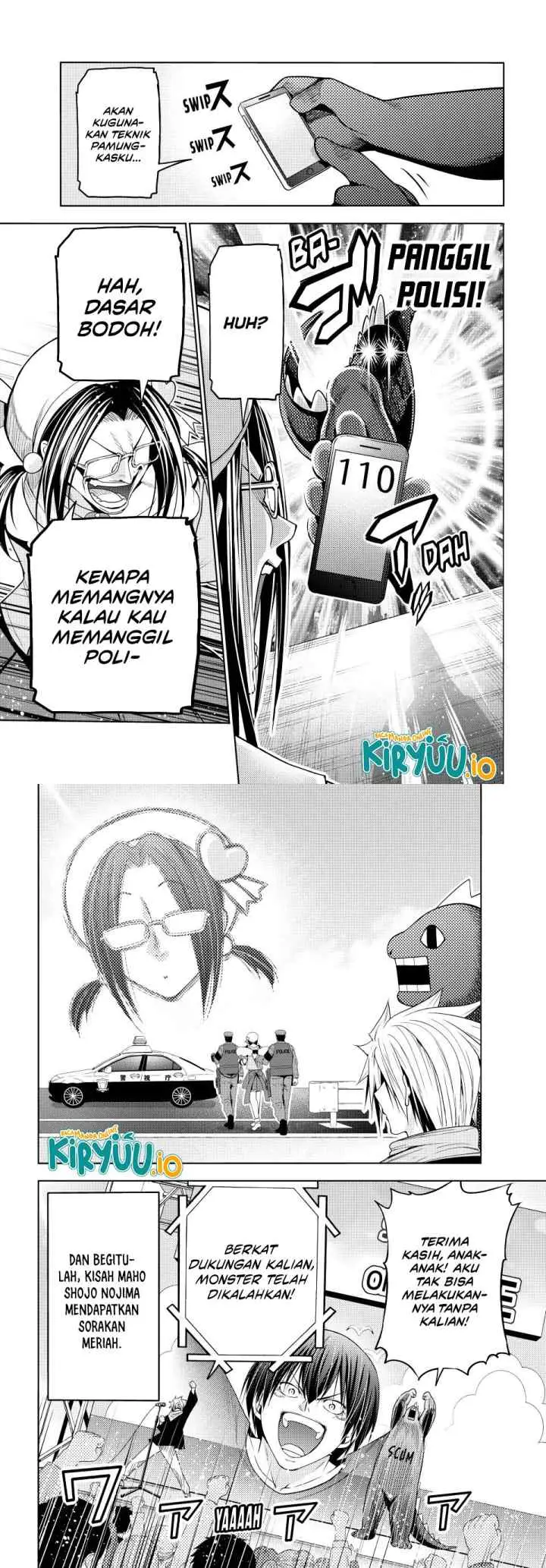 Grand Blue chapter 105.5 halaman 18