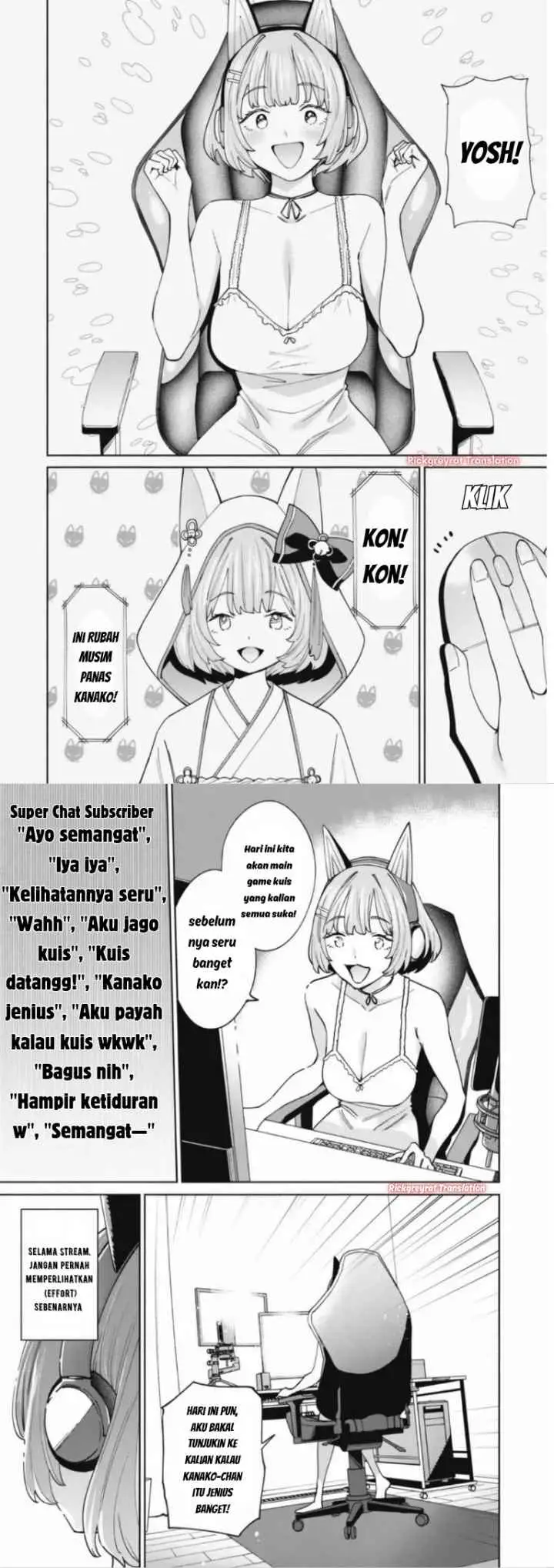 Ninki Haishinsa Tachi no Manager chapter 4.3 halaman 6