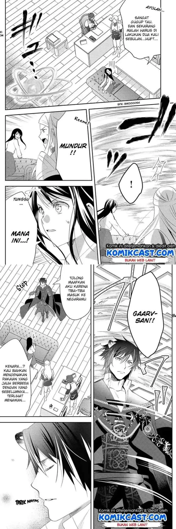 Isekai de ~Kuro no Iyashi Te~ tte Yobareteimasu chapter 28 halaman 14