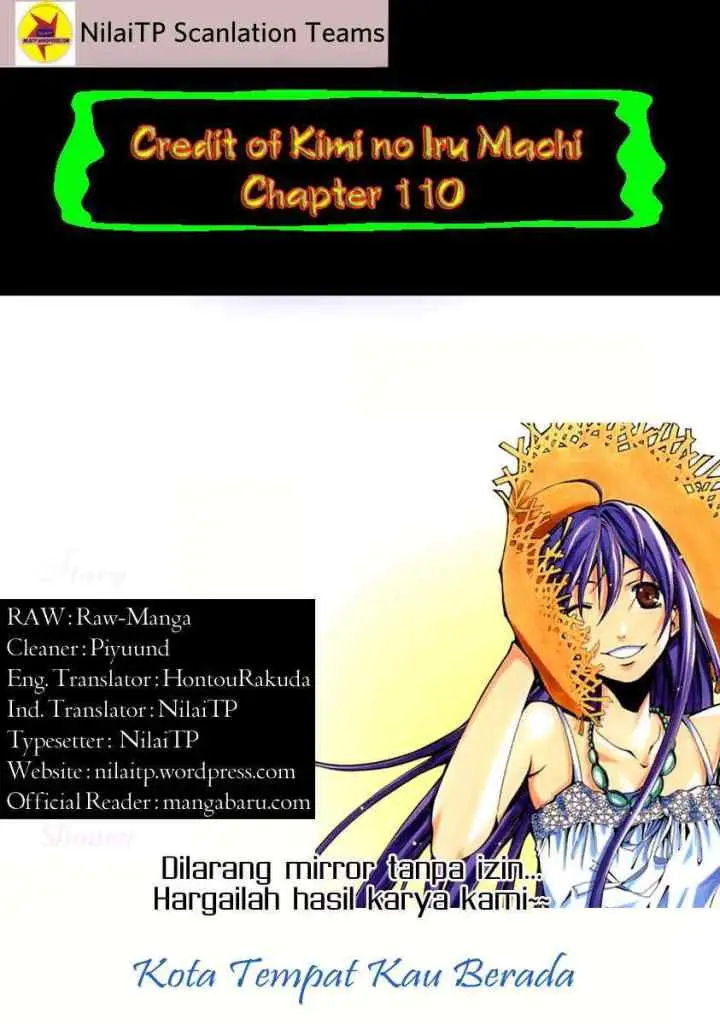 Kimi no Iru Machi chapter 110 halaman 19