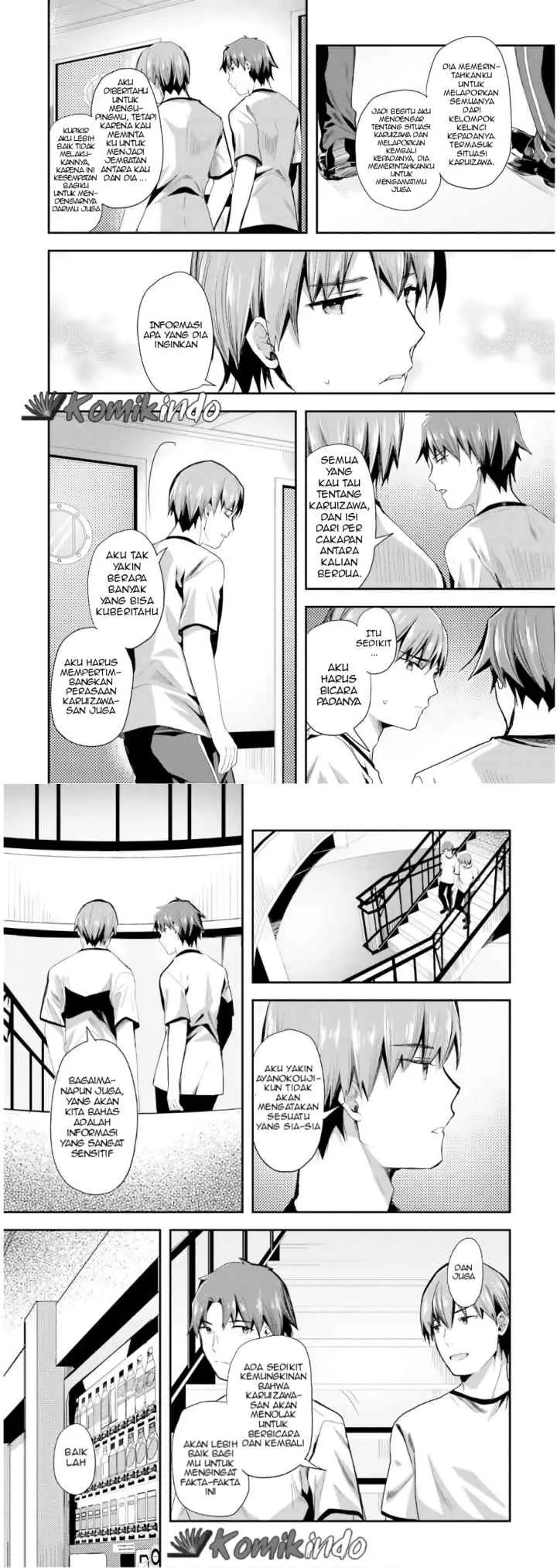 Youkoso Jitsuryoku Shijou Shugi no Kyoushitsu e chapter 39 halaman 6