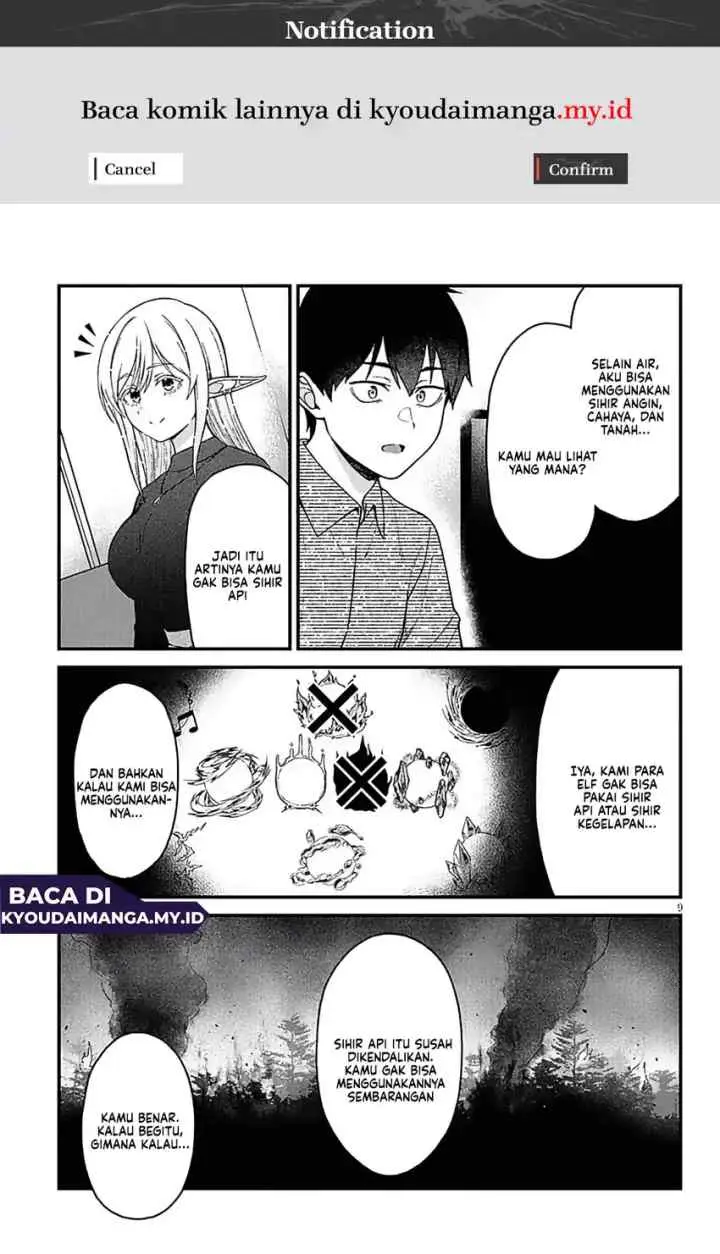 Isekai Kara Kita Elf to Tomo ni Sugosu Nichijou chapter 3 halaman 6