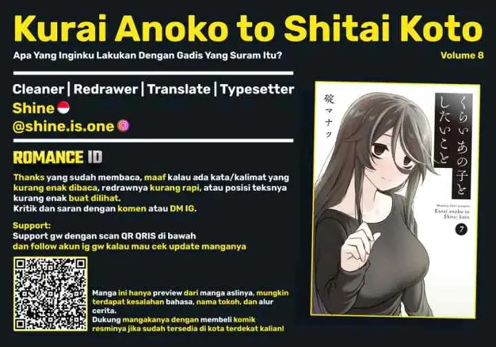 Kurai Anoko to Shitai koto chapter 88.1 halaman 4