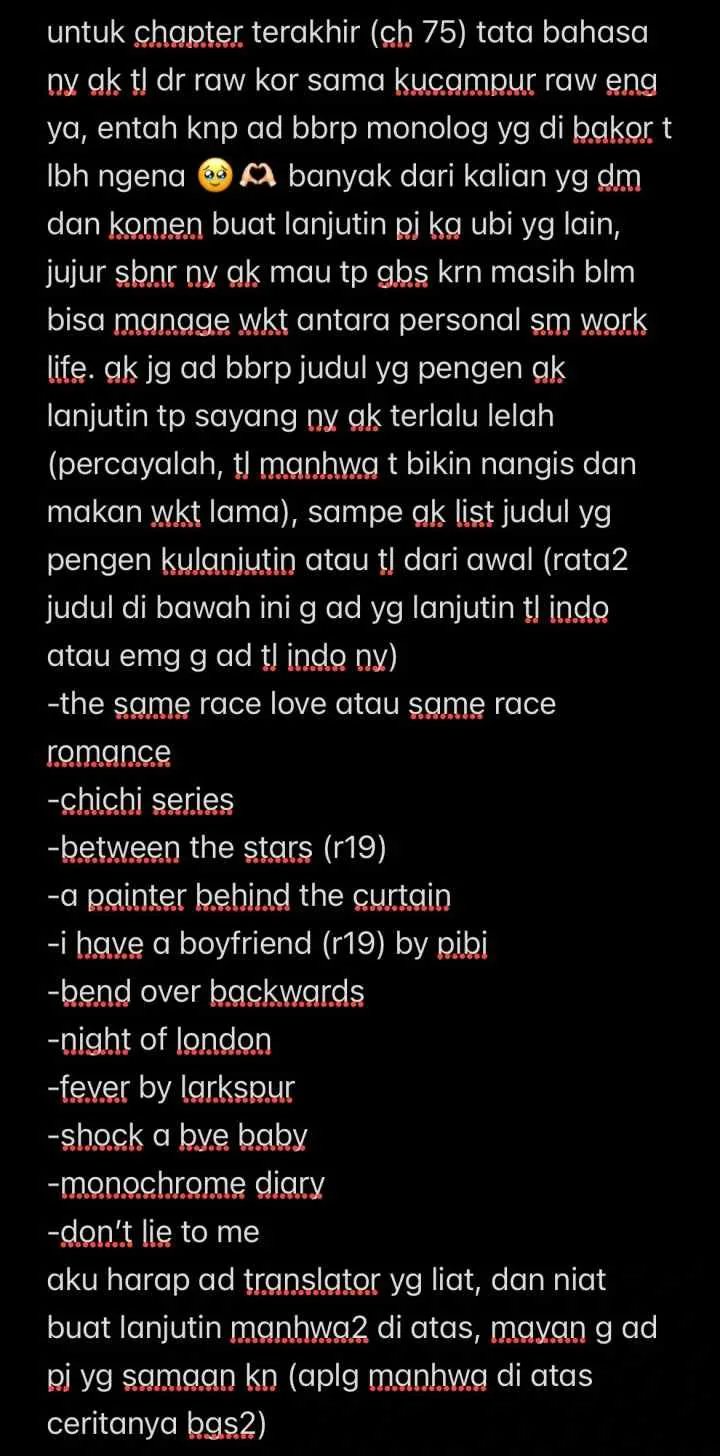 Malicious Friendship chapter 73 halaman 20