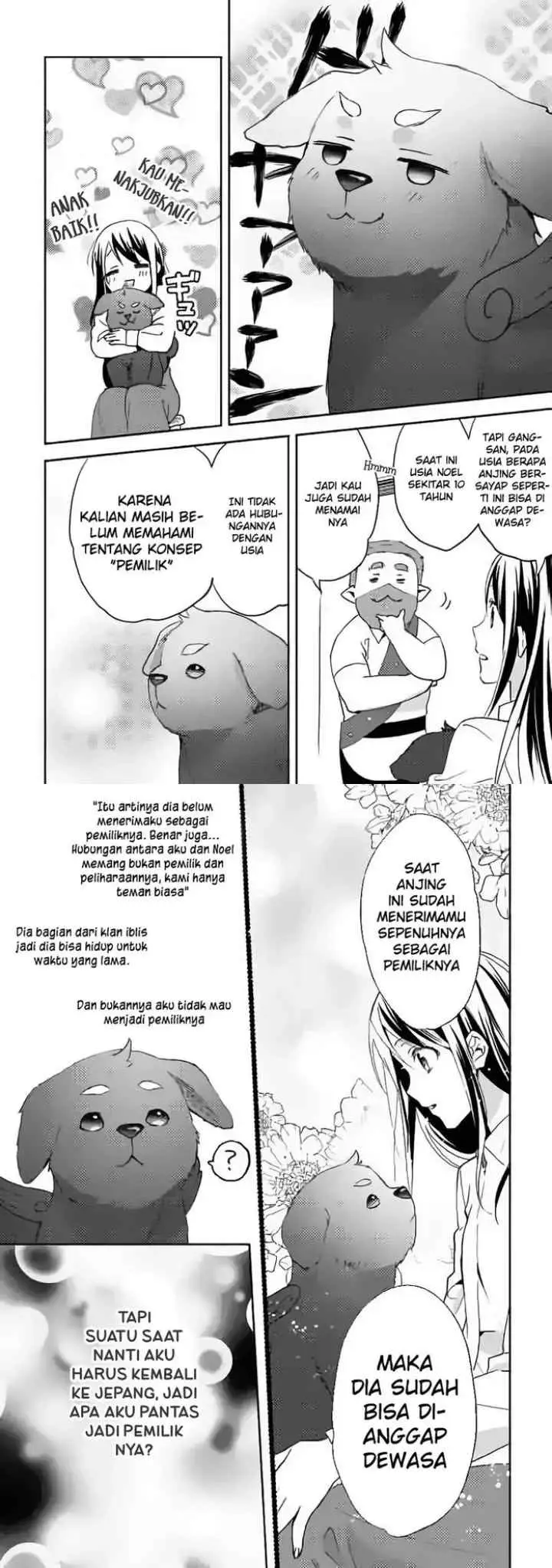 Isekai de ~Kuro no Iyashi Te~ tte Yobareteimasu chapter 12 halaman 8