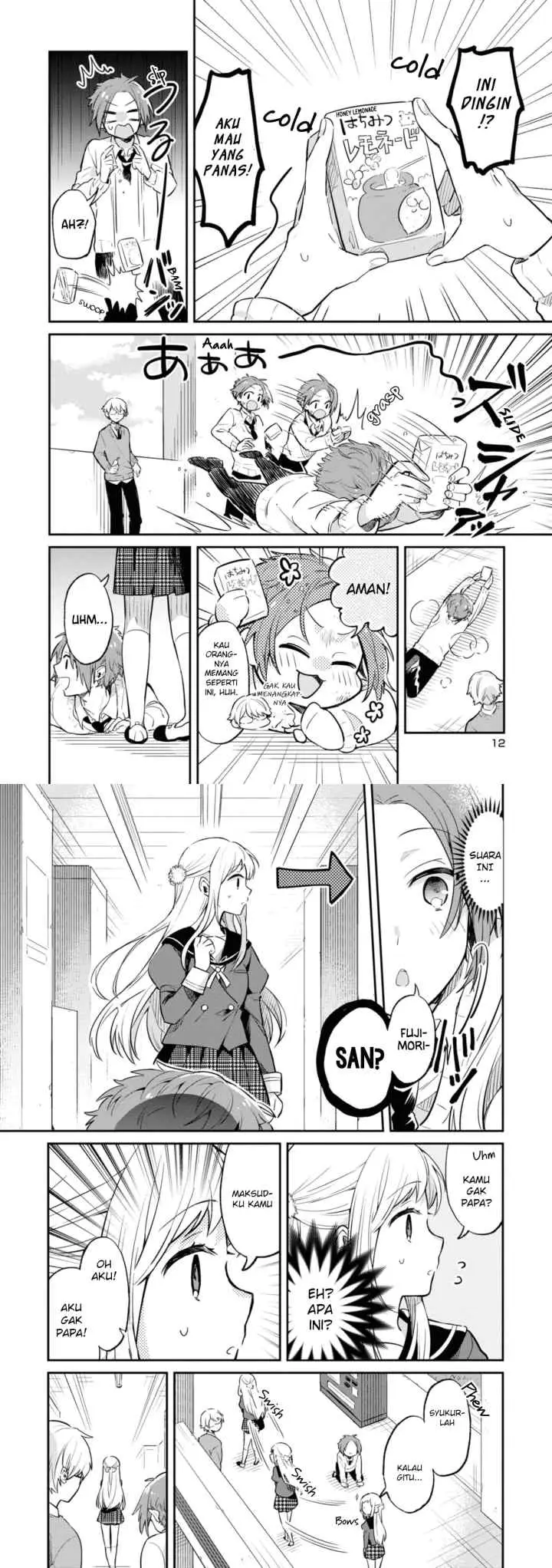 Kimi no Yokogao shika Mirenai chapter 1 halaman 8