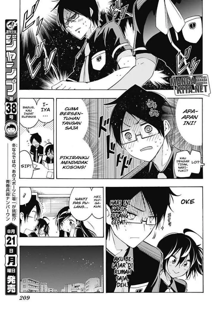 Bokutachi wa Benkyou ga Dekinai chapter 26 halaman 8