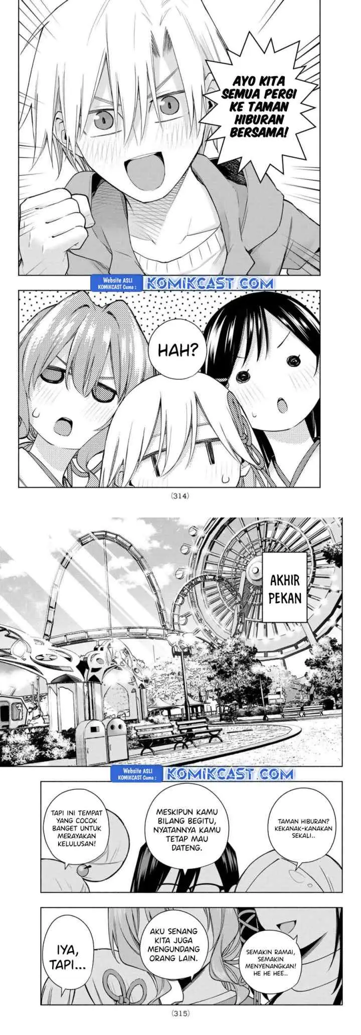 Amagami-san Chi no Enmusubi chapter 181 halaman 7