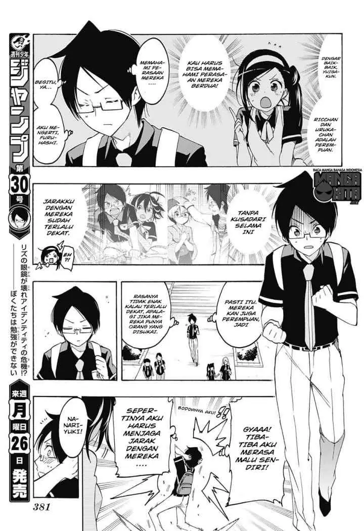 Bokutachi wa Benkyou ga Dekinai chapter 19 halaman 6