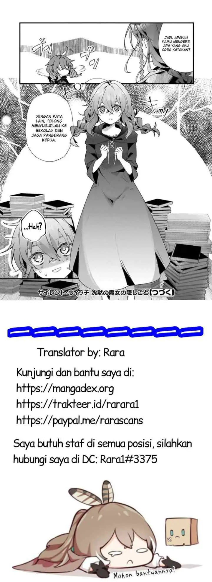 Silent Witch Chinmoku no Majo no Kakushigoto chapter 1.1 halaman 11