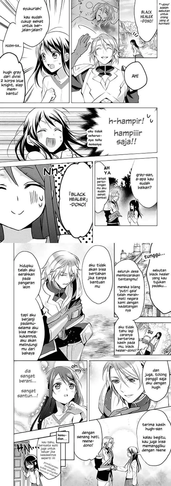 Isekai de ~Kuro no Iyashi Te~ tte Yobareteimasu chapter 6 halaman 10