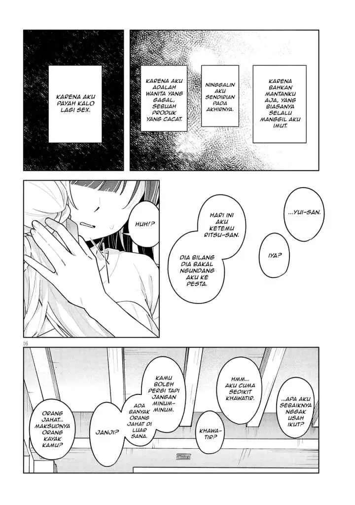 Watashi to senpai no, fujun de ichizu na futari gurashi chapter 2 halaman 16