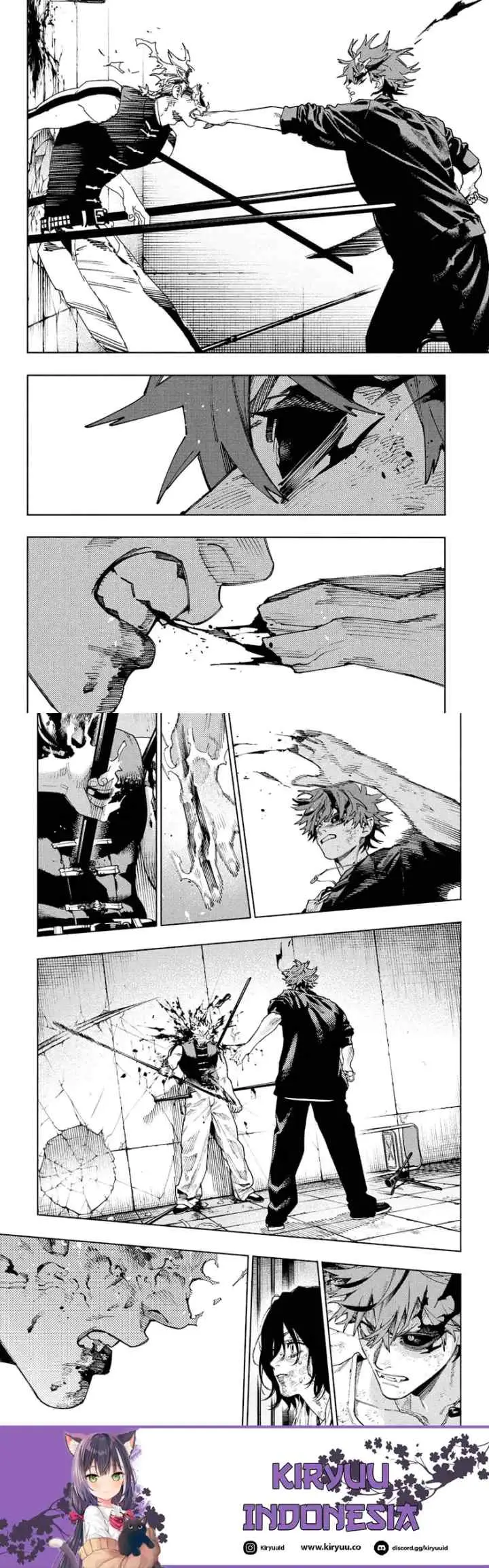 Gokurakugai chapter 30 halaman 8