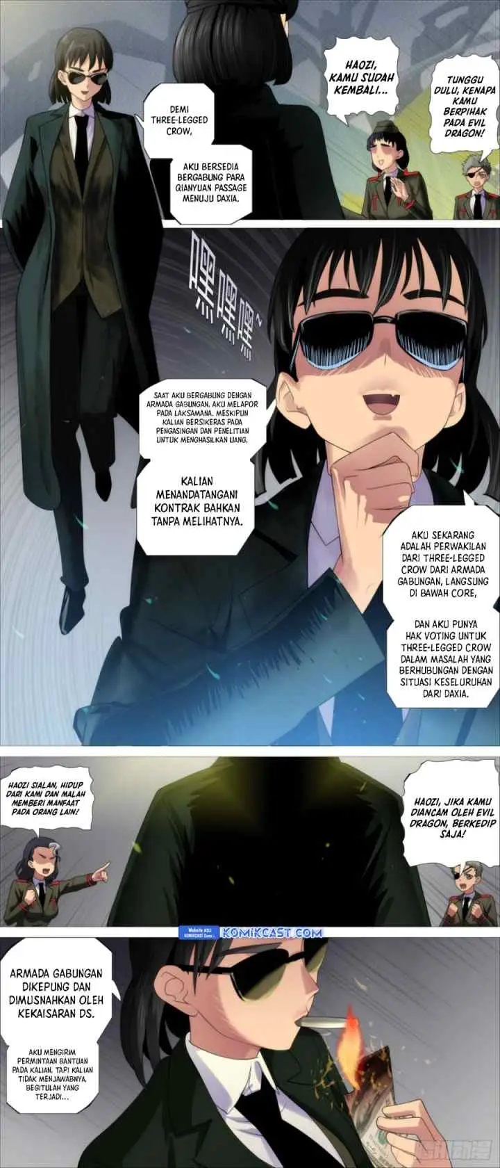 Iron Ladies chapter 557 halaman 8