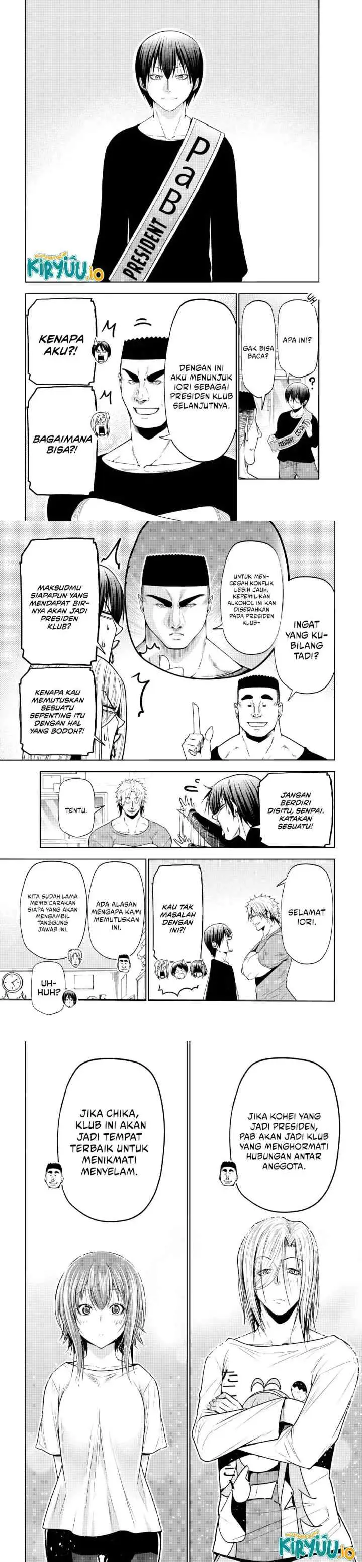 Grand Blue chapter 105 halaman 14