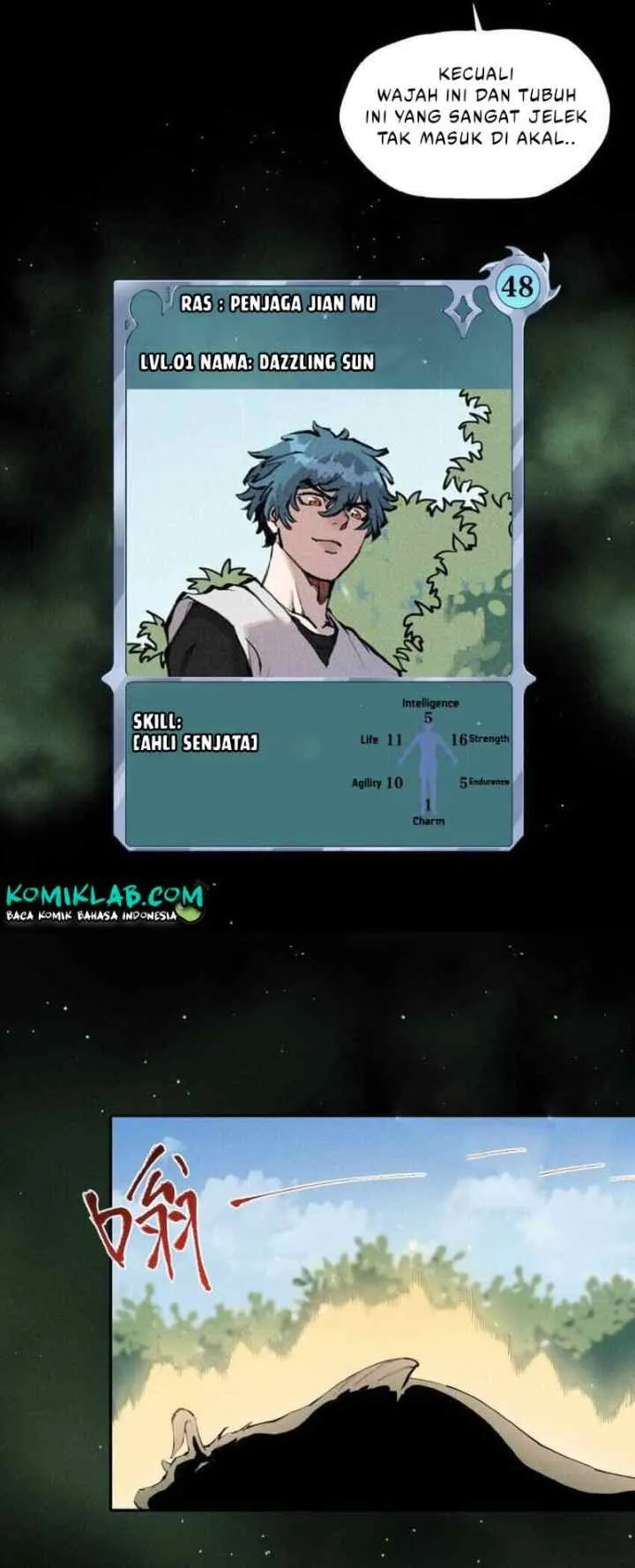 Even Though My Character Is a Jellyfish, I'm Still Super Strong chapter 4 halaman 9