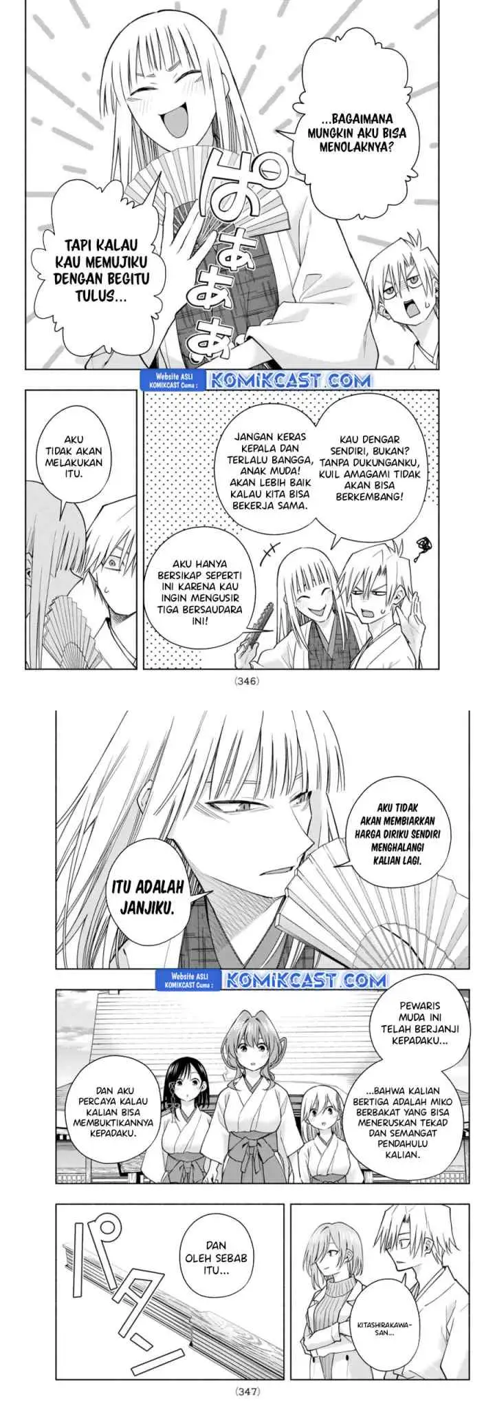 Amagami-san Chi no Enmusubi chapter 170 halaman 8