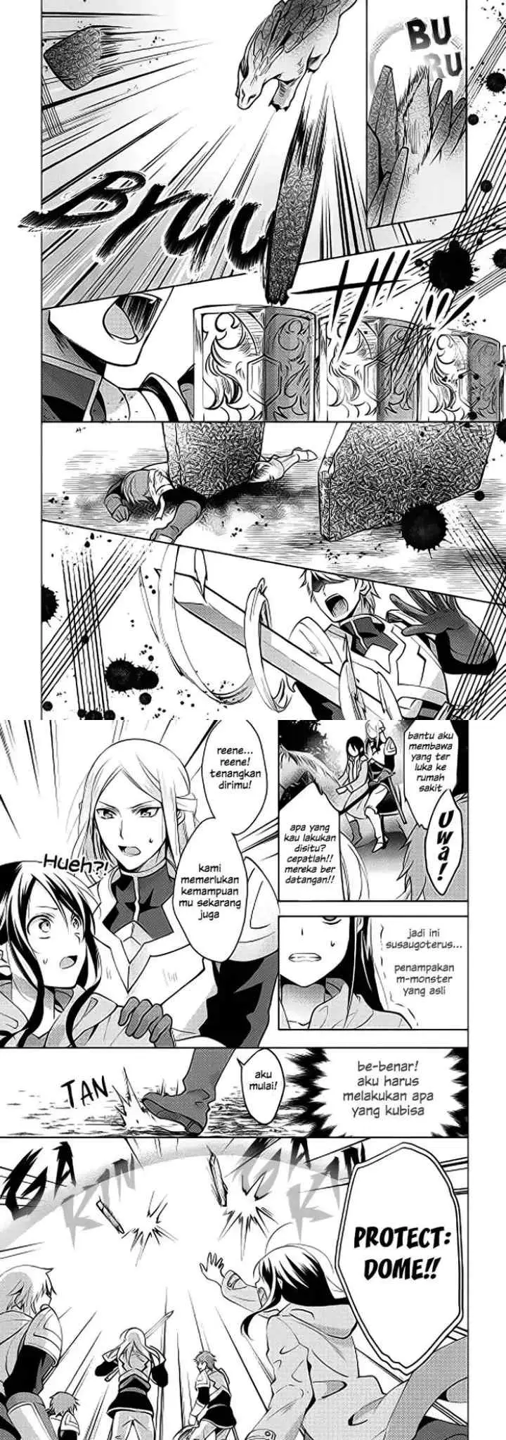 Isekai de ~Kuro no Iyashi Te~ tte Yobareteimasu chapter 4 halaman 4