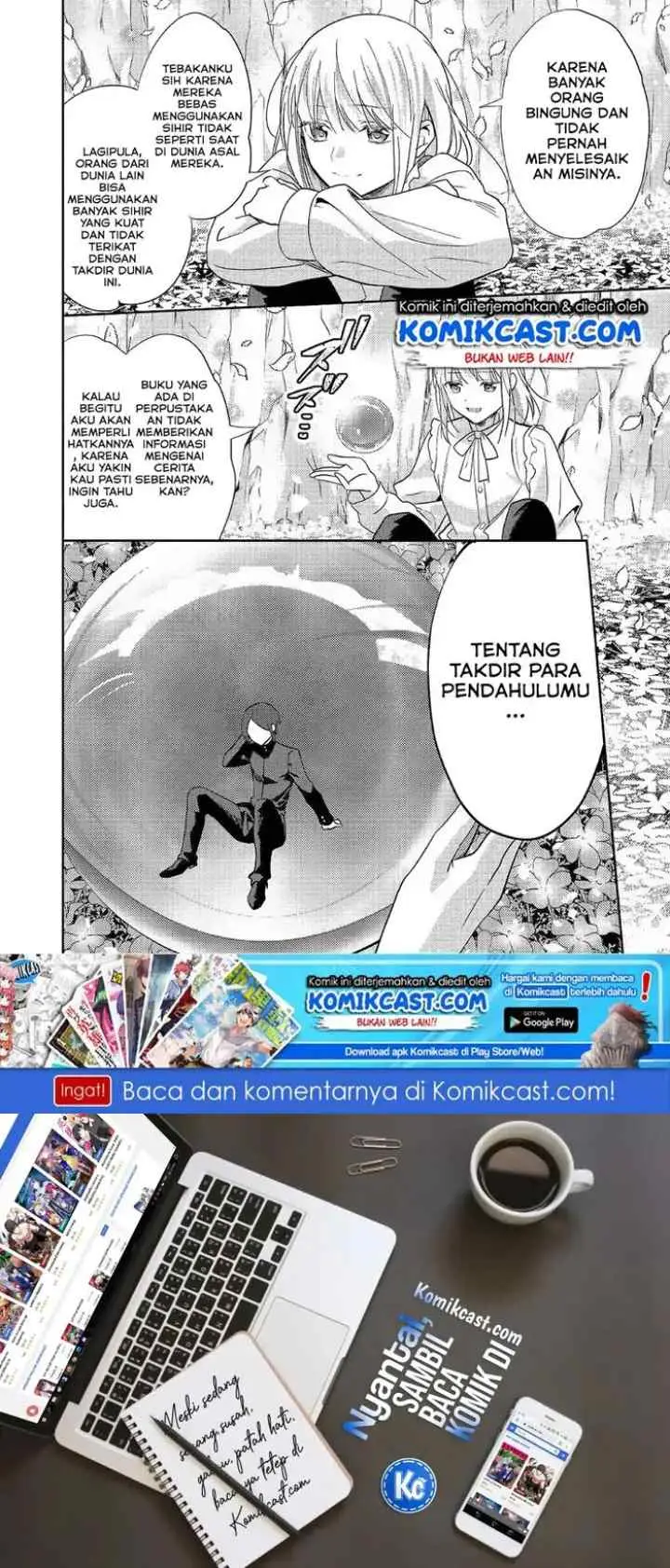 Isekai de ~Kuro no Iyashi Te~ tte Yobareteimasu chapter 32 halaman 16