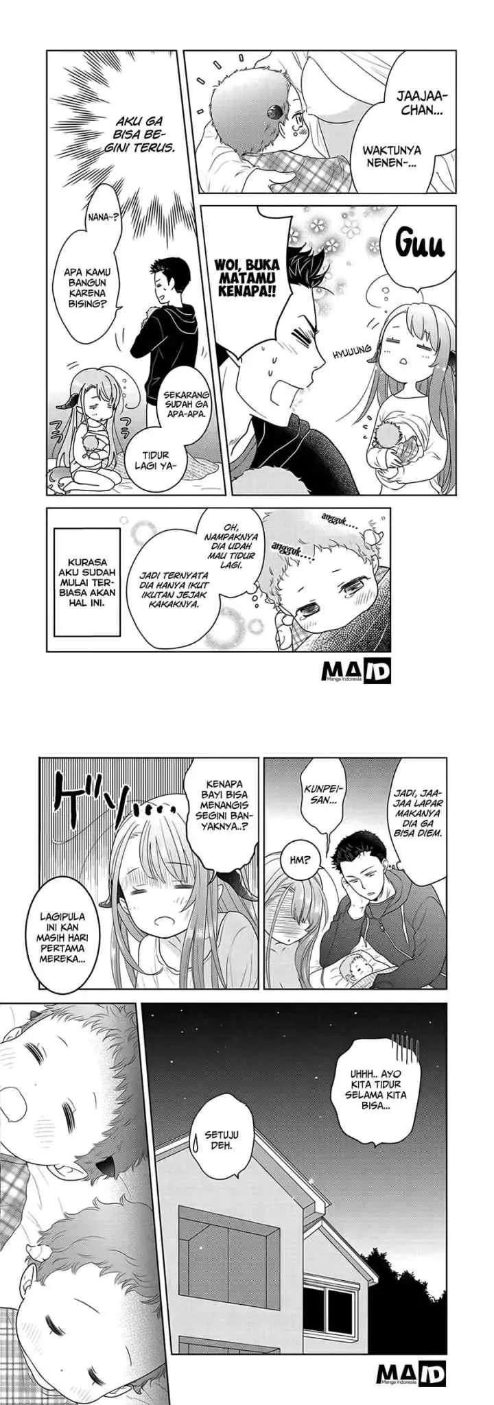 Kitaku Tochuu de Yome to Musume ga Dekita n dakedo Dragon datta chapter 4 halaman 11