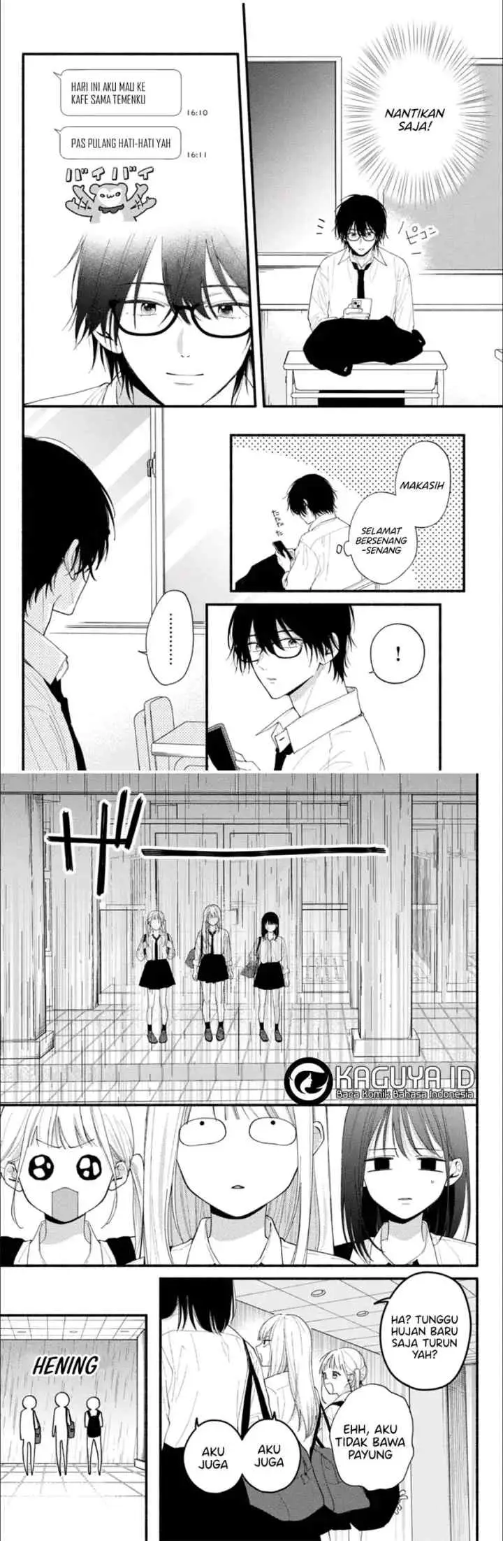 Class no Inkya ni Kareshi no Sainou ga Ari Sugiru chapter 4.1 halaman 7