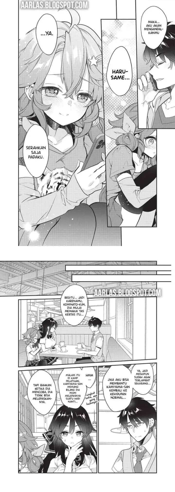 Kamiyama-san no Kami Bukuro no Naka ni wa chapter 19 halaman 9