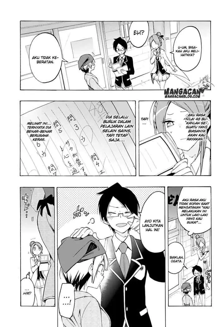 Bokutachi wa Benkyou ga Dekinai chapter 12 halaman 15