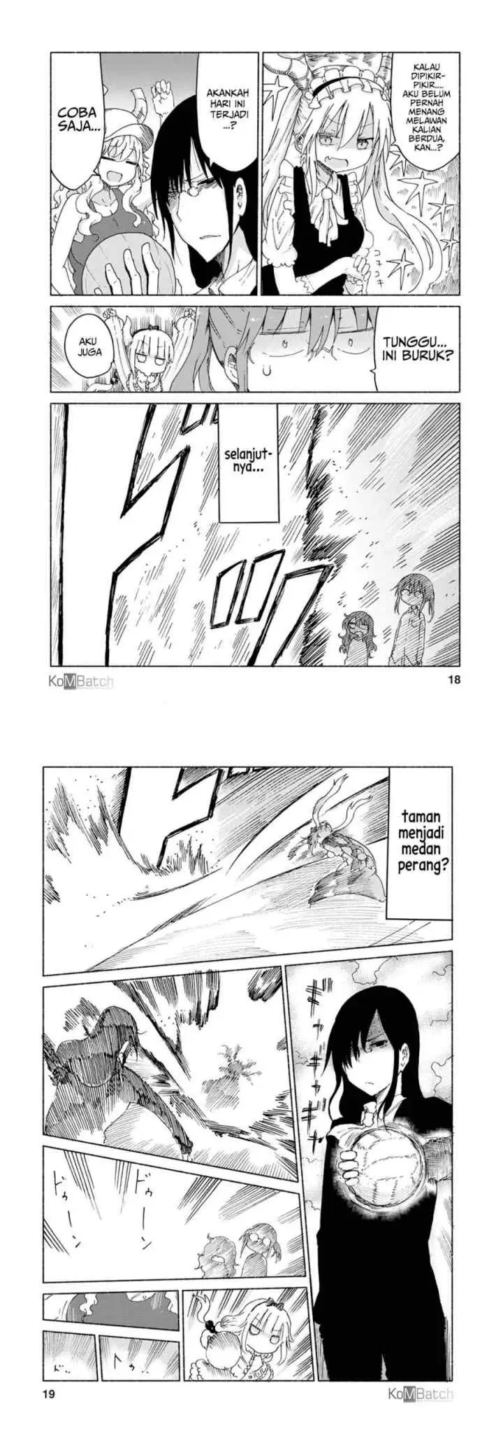 Kobayashi-san Chi no Maid Dragon chapter 21 halaman 9