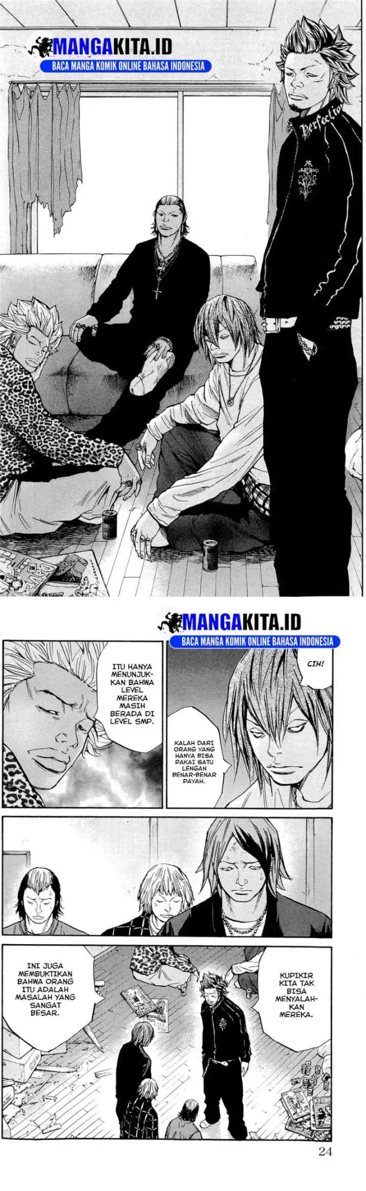 Clover (Tetsuhiro Hirakawa) chapter 116 halaman 12