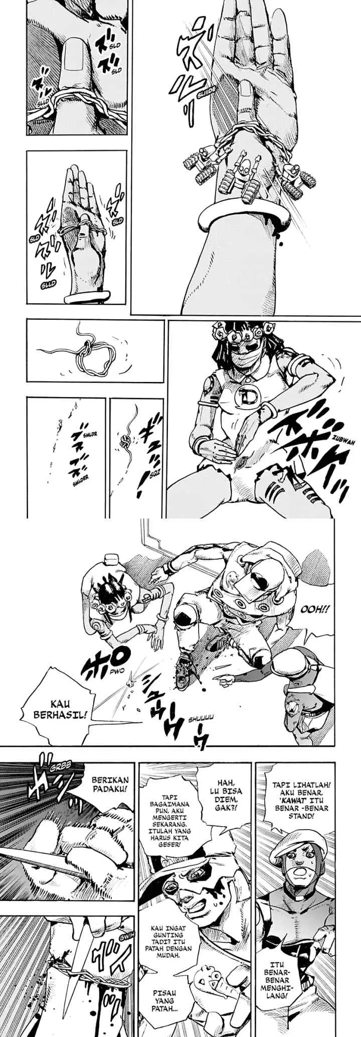 Jojo no Kimyou na Bouken - Jojolands chapter 4 halaman 7