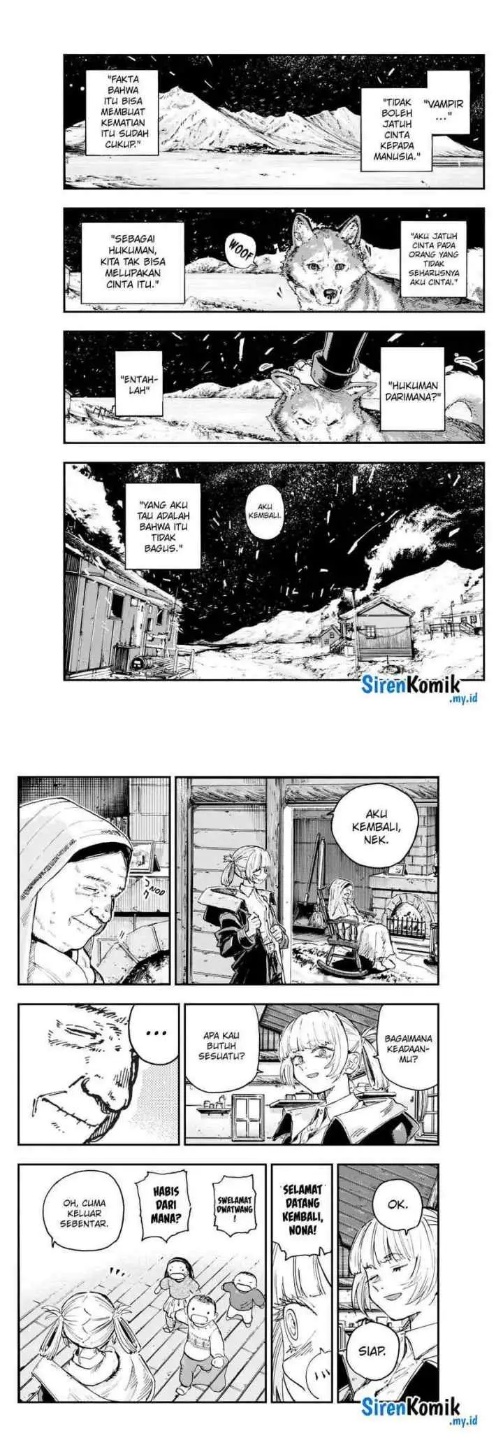 Yofukashi no Uta chapter 200 halaman 5