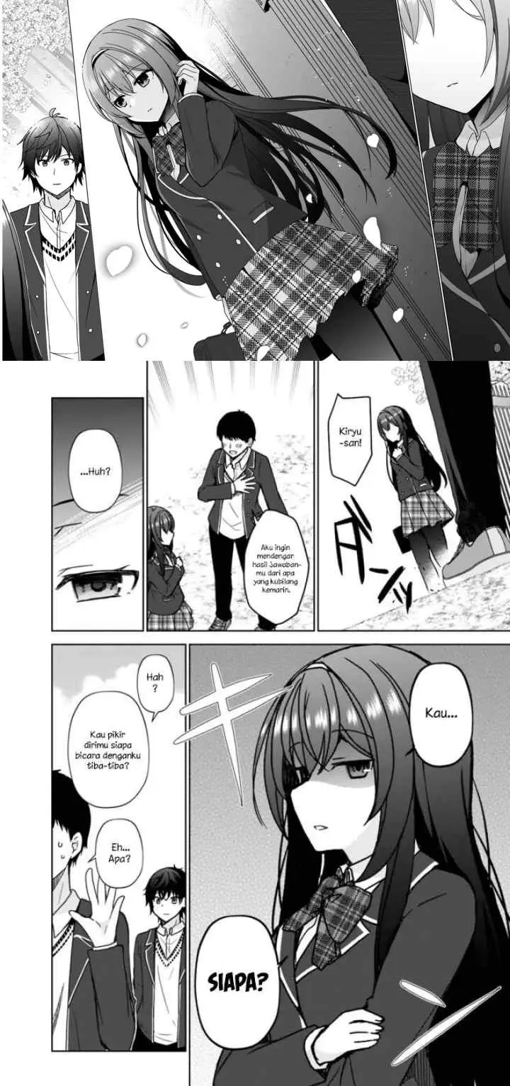 Iinazuke ga Dekita to Omottara, Sono Iinazuke ga Gakkou de Yuumei na chapter 1.1 halaman 5