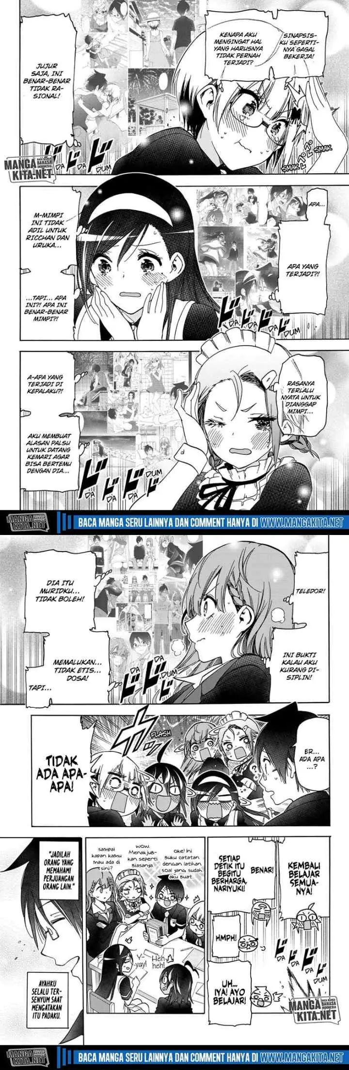 Bokutachi wa Benkyou ga Dekinai chapter 187 halaman 10