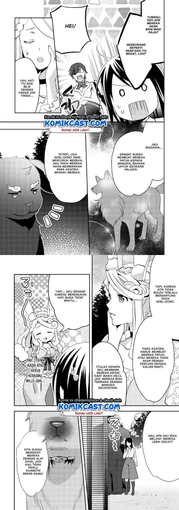 Isekai de ~Kuro no Iyashi Te~ tte Yobareteimasu chapter 40 halaman 11