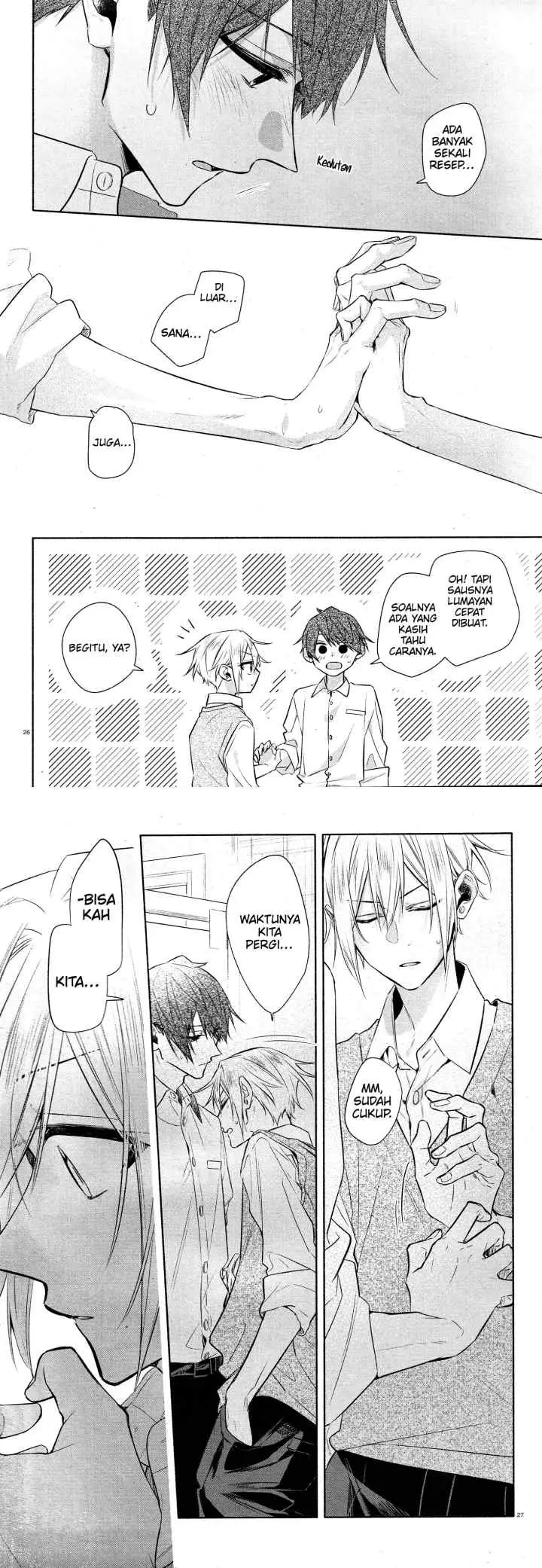 Hirano to Kagiura chapter 33.2 halaman 14