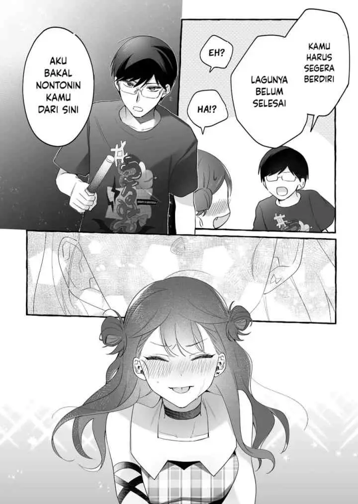 Damedol to Sekai ni Hitori Dake no Fan chapter 26 halaman 14
