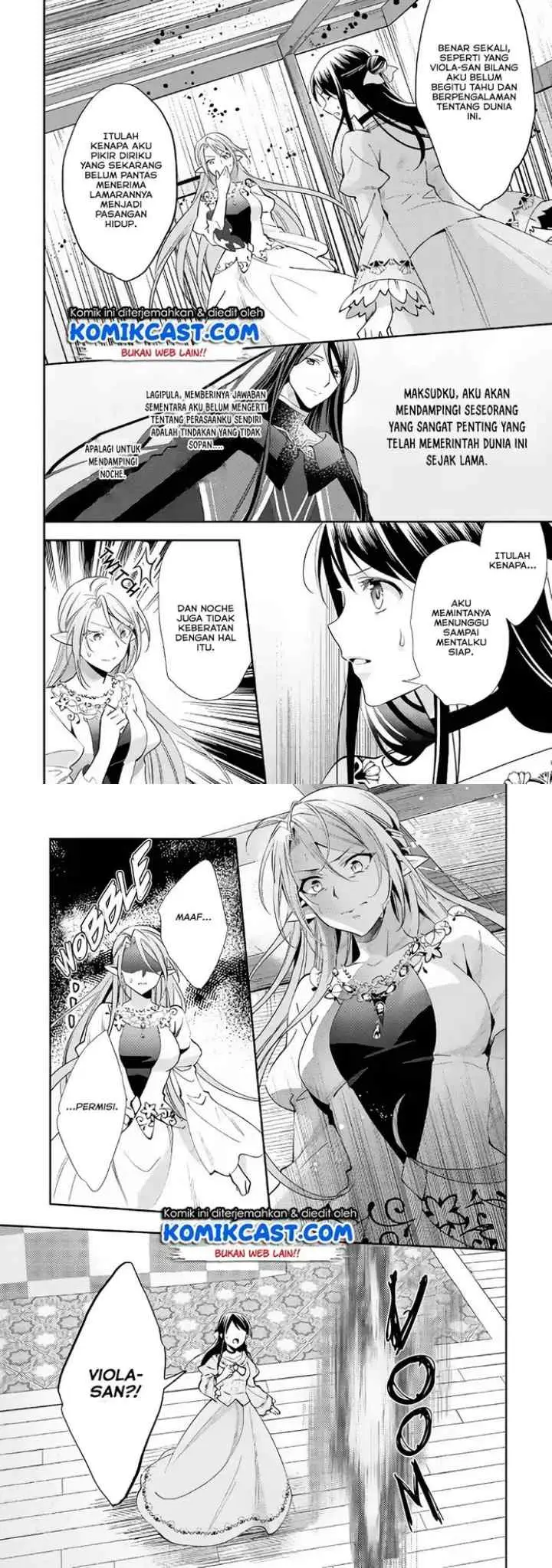 Isekai de ~Kuro no Iyashi Te~ tte Yobareteimasu chapter 45 halaman 10