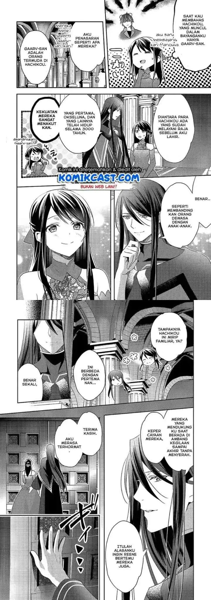 Isekai de ~Kuro no Iyashi Te~ tte Yobareteimasu chapter 46 halaman 4
